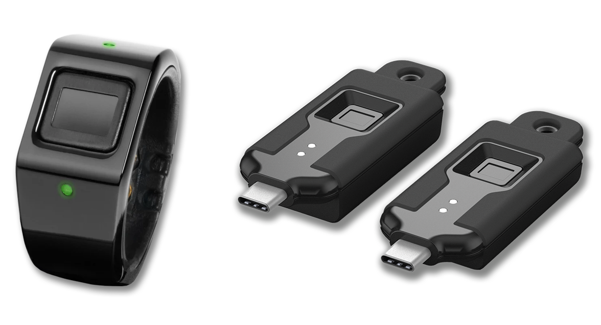 Token MFA Smart Ring and Token BioKeys